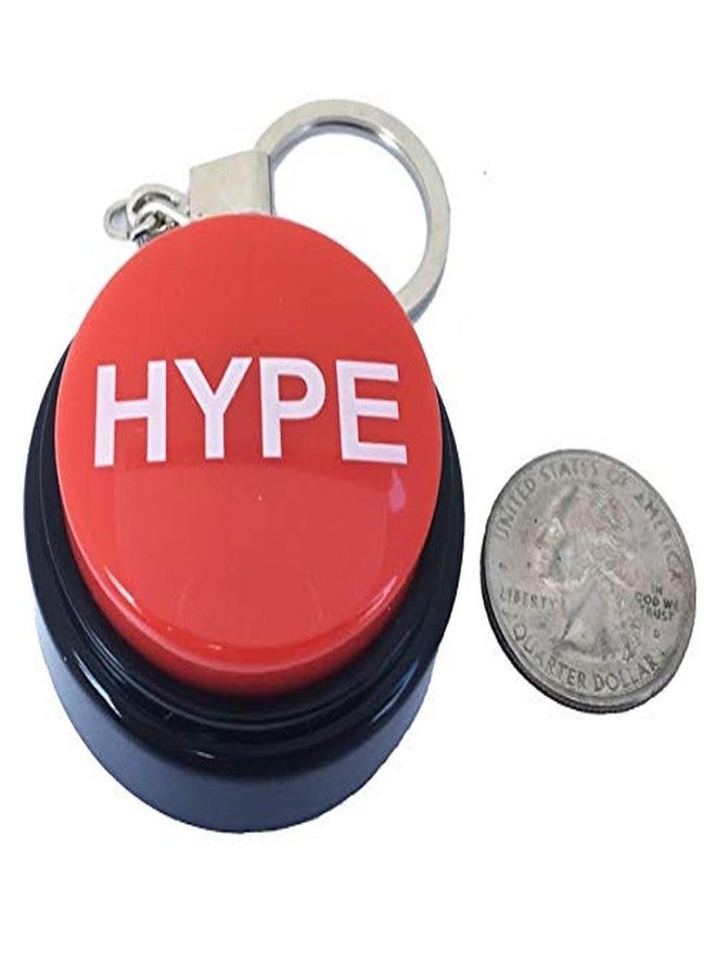 Sound RX HYPE2Go: Keychain Hype Button | Hip Hop Air Horn Sound Effect Button (BATTERIES INCLUDED) Back to School Office Desk Sales Marketing Gag Gift Nut Funny Office Toy - Image 2